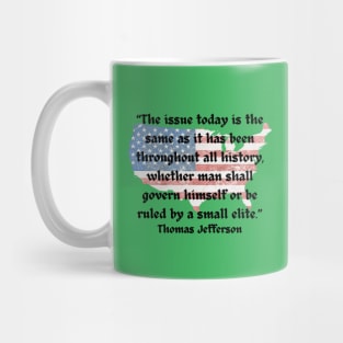 Whether man shall govern himself Mug